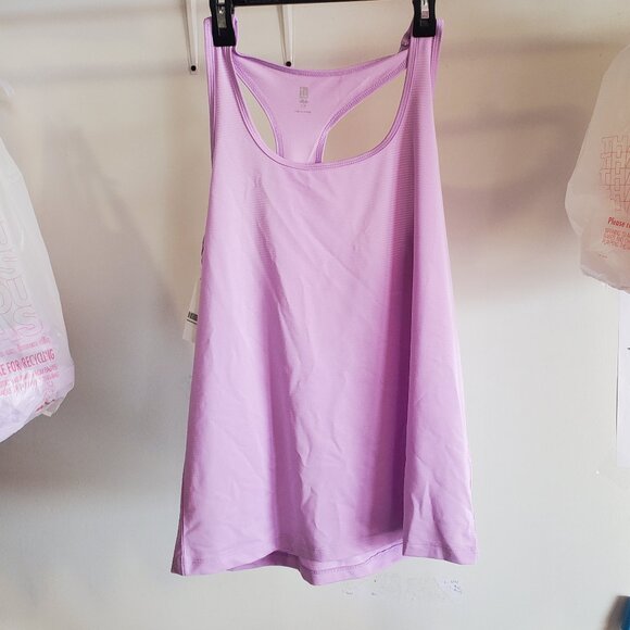 NWT Ideology Women's Rapidry Sport Tank Top Purple Size M Gym Shirt $40 1e200 - Picture 1 of 2
